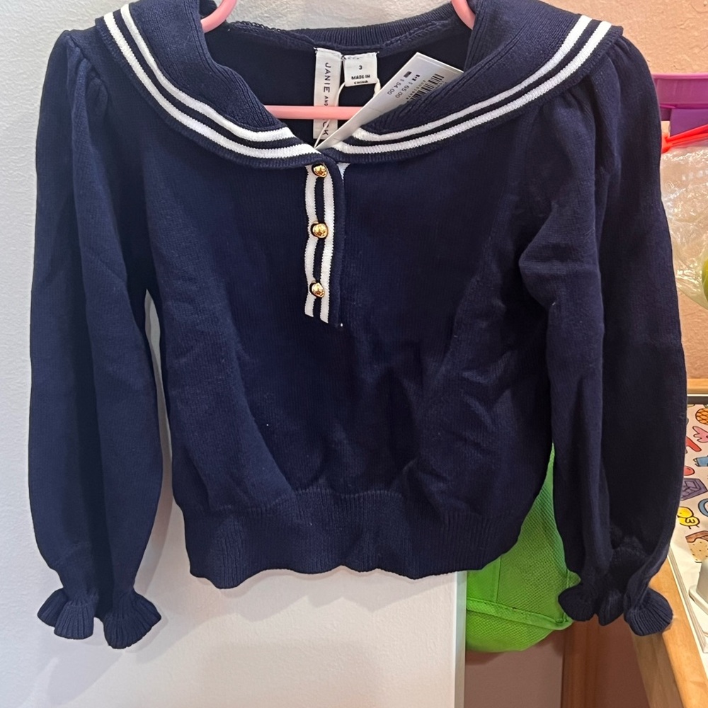 Cute sailor top! Going in a cruise? Going sailing? Sailor ready!